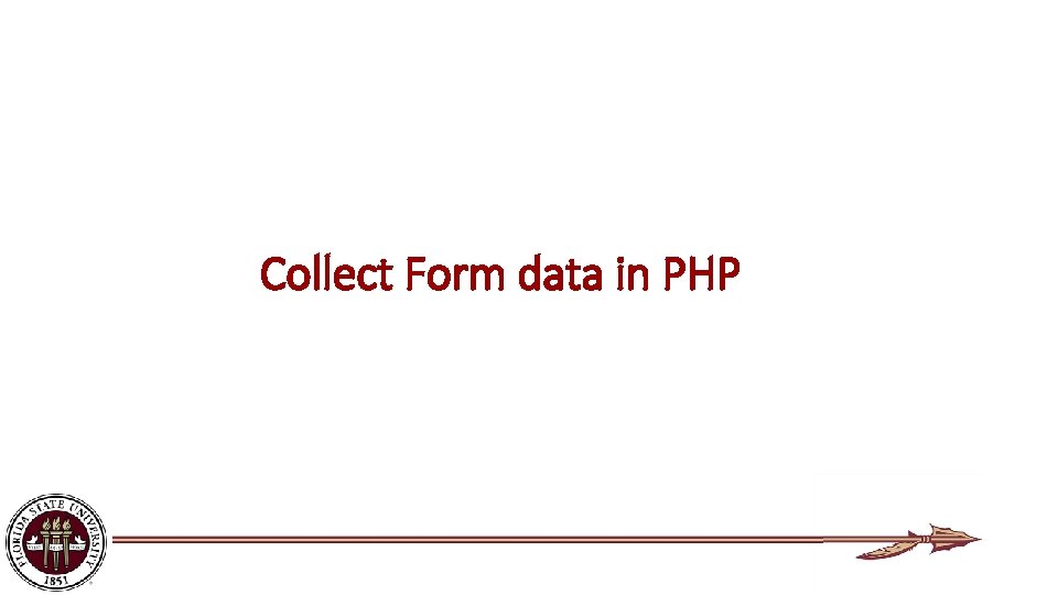 Collect Form data in PHP 