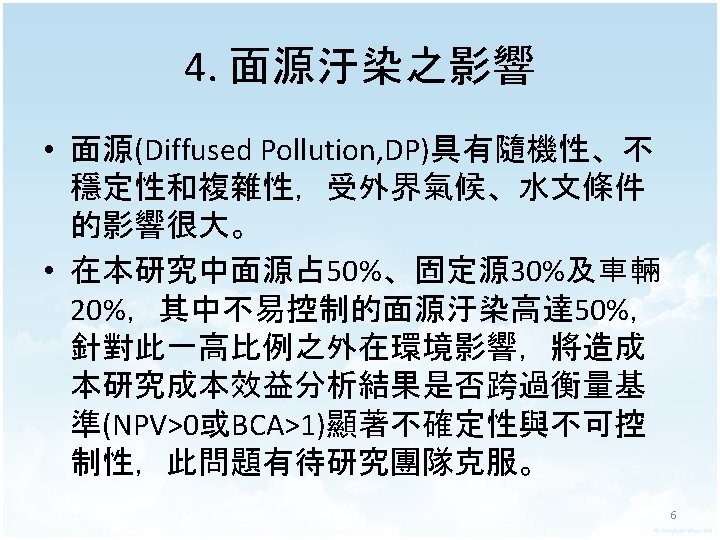 5 Potential Biases of CVM15 Strategic bias Information