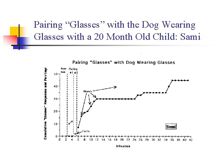 Pairing “Glasses” with the Dog Wearing Glasses with a 20 Month Old Child: Sami