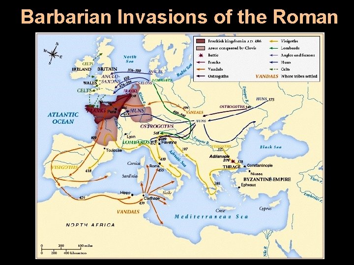 Barbarian Invasions of the Roman Empire 
