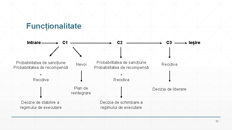 Funcționalitate Intrare C 1 Probabilitatea de sancțiune Probabilitatea de recompensă C 2 Nevoi Probabilitatea