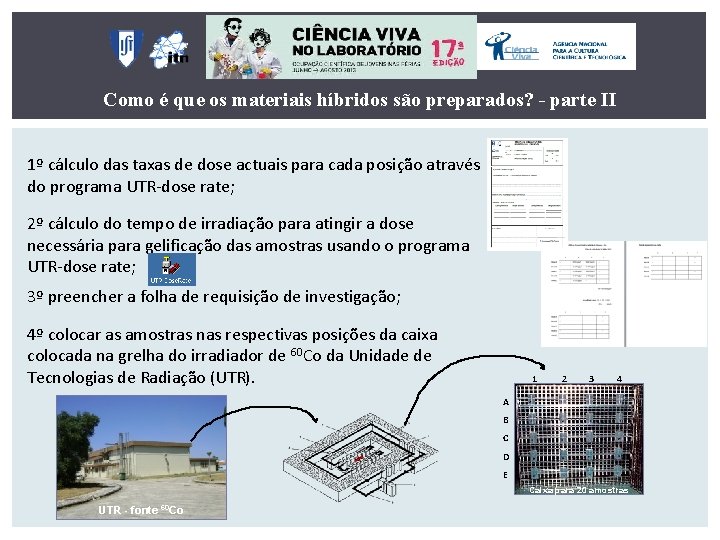 Como é que os materiais híbridos são preparados? - parte II 1º cálculo das