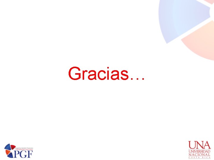 Gracias… 