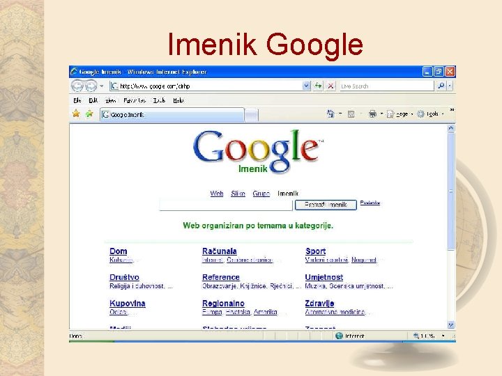 Imenik Google 