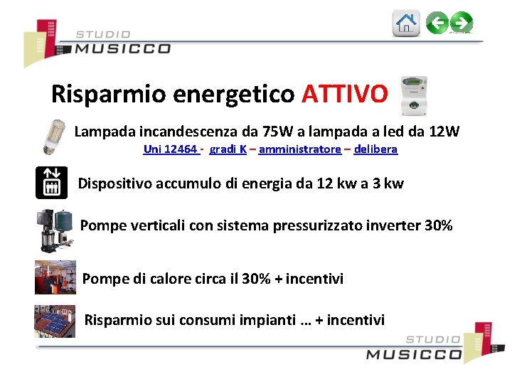 Risparmio energetico ATTIVO Lampada incandescenza da 75 W a lampada a led da 12