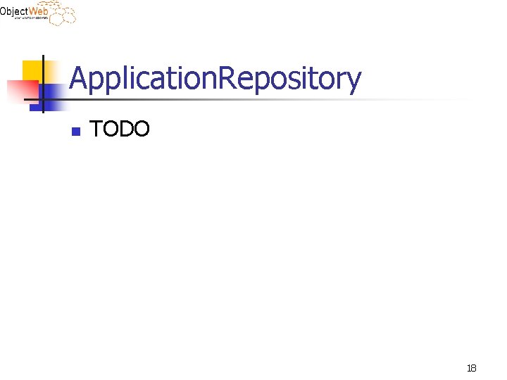 Application. Repository n TODO 18 