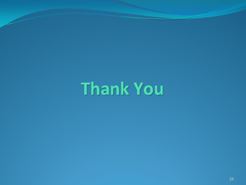 Thank You 29 