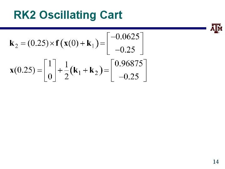 RK 2 Oscillating Cart 14 