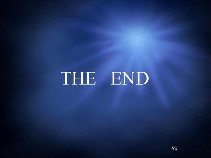 THE END 52 