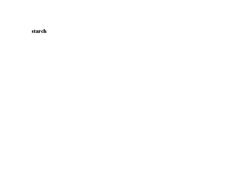 starch 