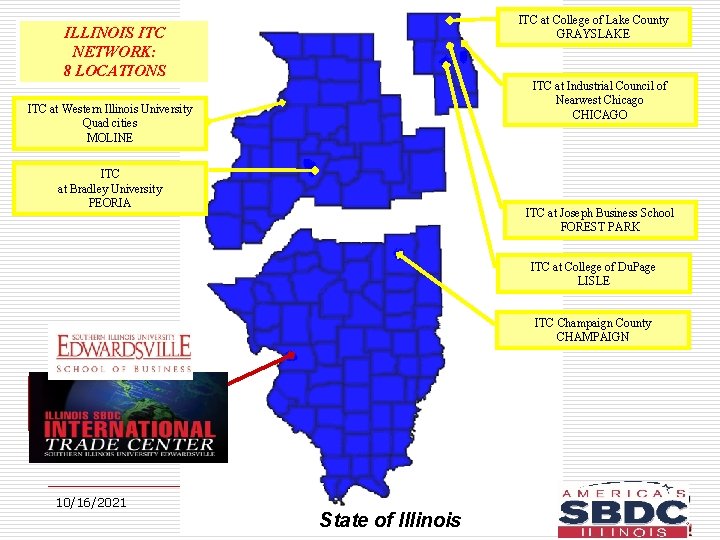 ITC at College of Lake County GRAYSLAKE ILLINOIS ITC NETWORK: 8 LOCATIONS ITC at