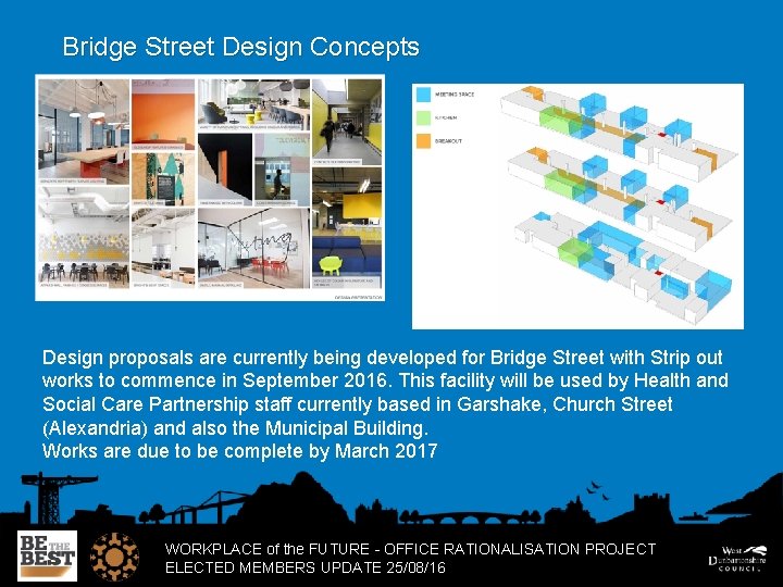 Clydebank Town Centre Office Bridge Street Stacking plans