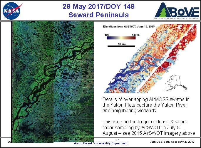 29 May 2017/DOY 149 Seward Peninsula CARVE 21608 21507 Details of overlapping Air. MOSS