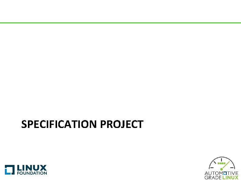 SPECIFICATION PROJECT 