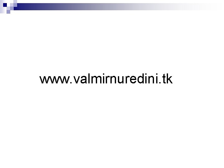 www. valmirnuredini. tk 