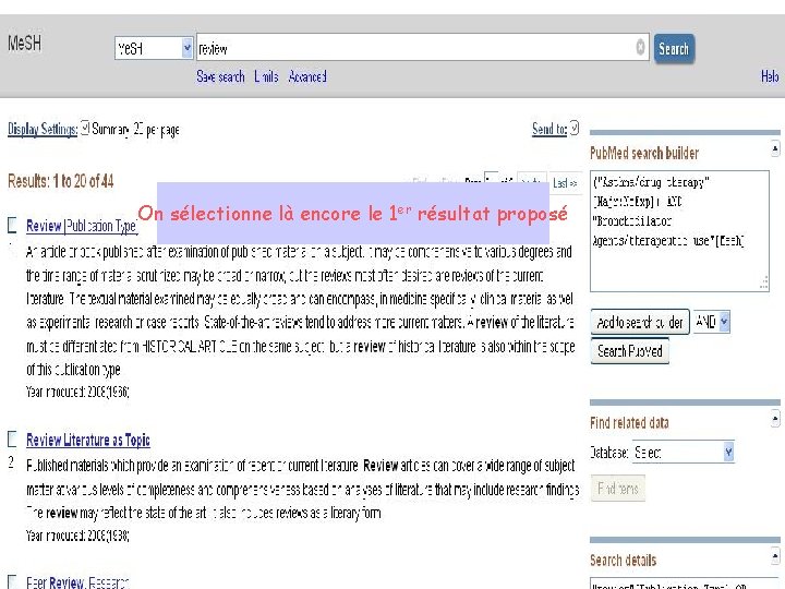 On sélectionne là encore le 1 er résultat proposé 