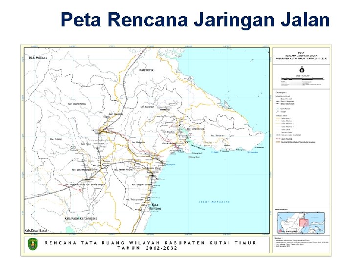 Peta Rencana Jaringan Jalan 