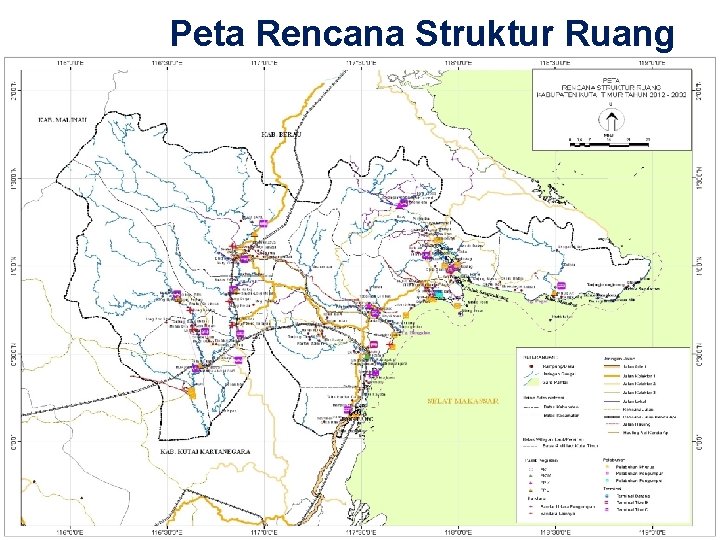 Peta Rencana Struktur Ruang 