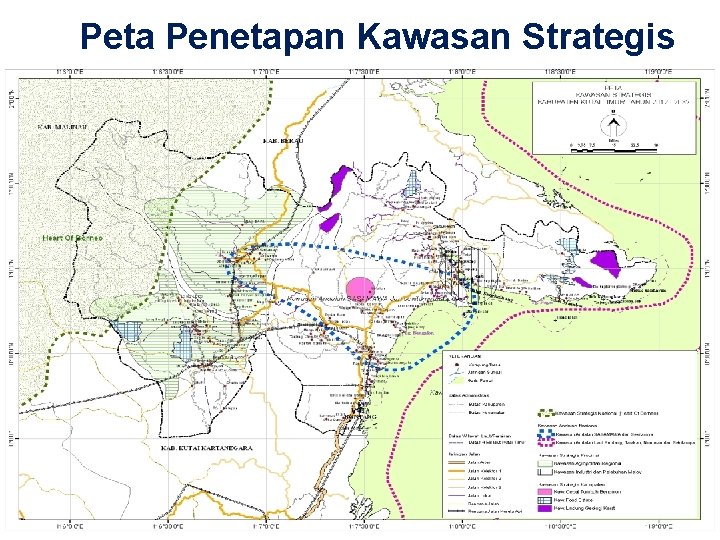 Peta Penetapan Kawasan Strategis 