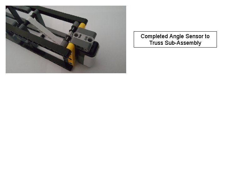 Completed Angle Sensor to Truss Sub-Assembly 