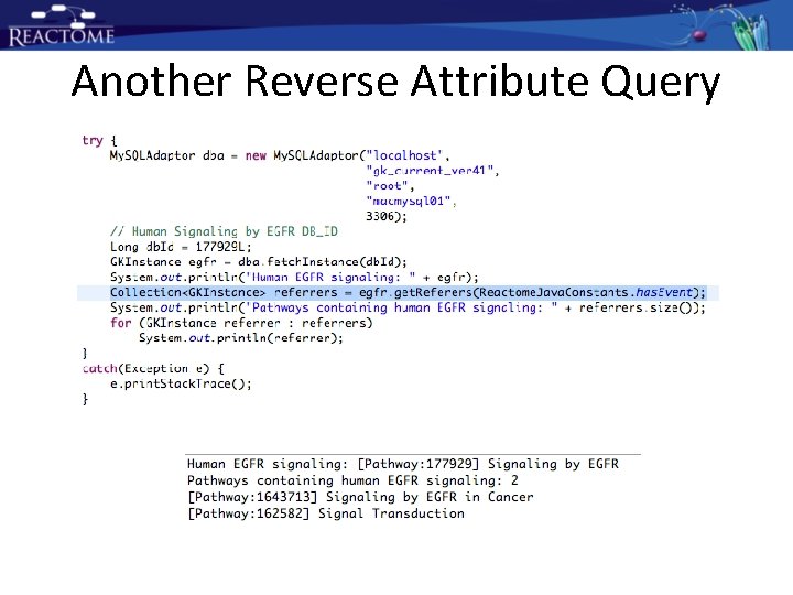 Another Reverse Attribute Query Another Reverse Attribute Query