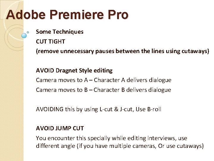 Adobe Premiere Pro Some Techniques CUT TIGHT (remove unnecessary pauses between the lines using