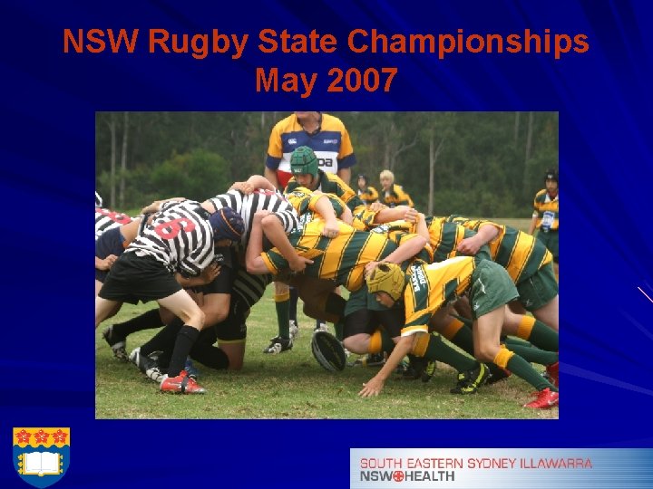 NSW Rugby State Championships May 2007 