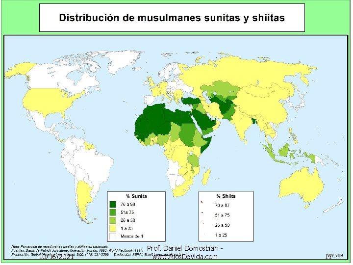 10/16/2021 Prof. Daniel Domosbian www. Rios. De. Vida. com 11 