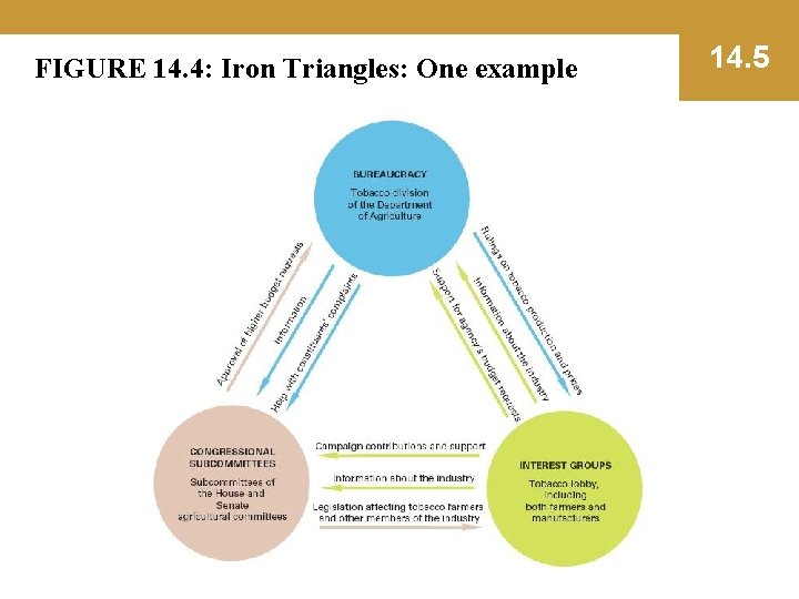 FIGURE 14. 4: Iron Triangles: One example 14. 5 