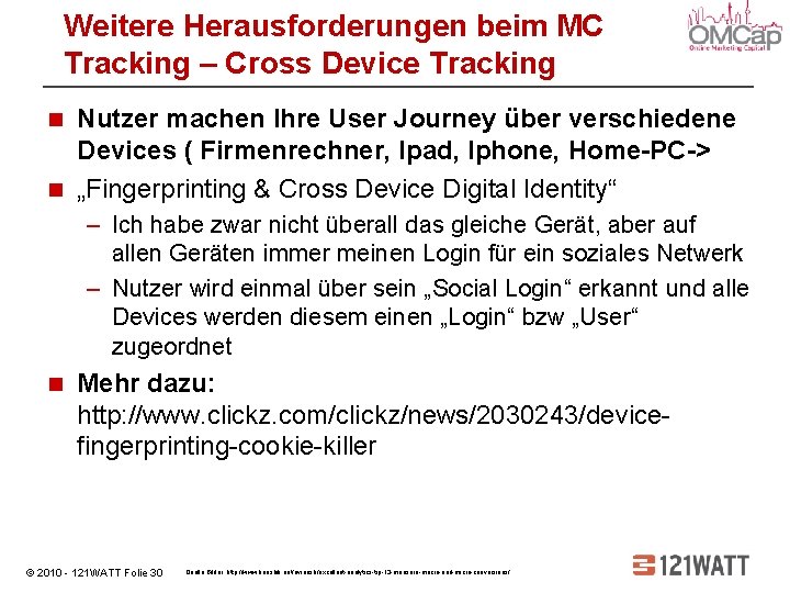 Weitere Herausforderungen beim MC Tracking – Cross Device Tracking Nutzer machen Ihre User Journey