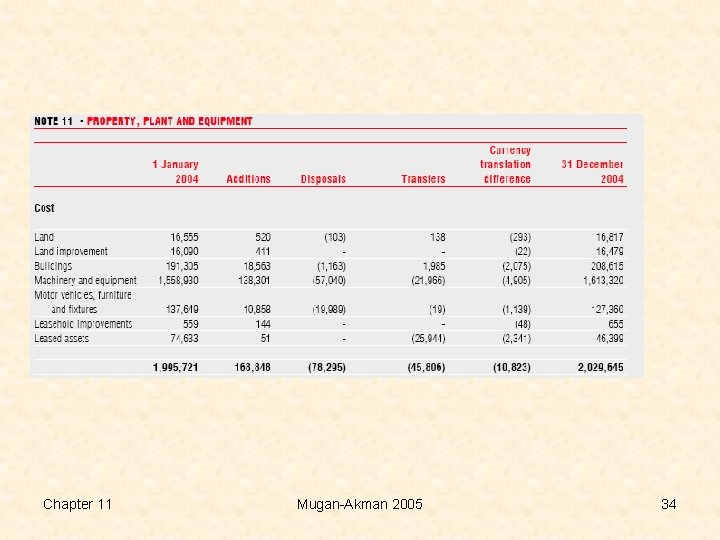 Chapter 11 Mugan-Akman 2005 34 