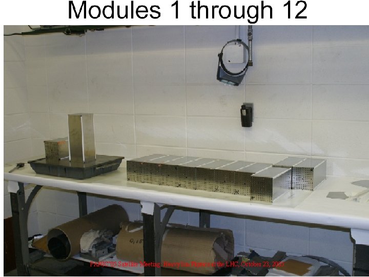 Grazyna Odyniec PANIC’ 05 Satellite Meeting: Heavy Ion Physics at the LHC, October 23,