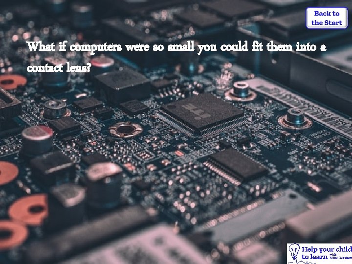 What if computers were so small you could fit them into a contact lens?