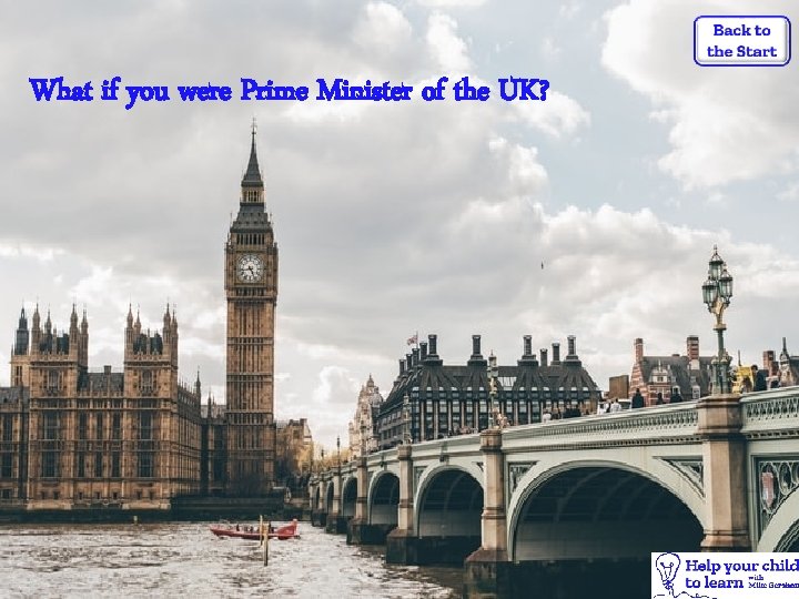 What if you were Prime Minister of the UK? 