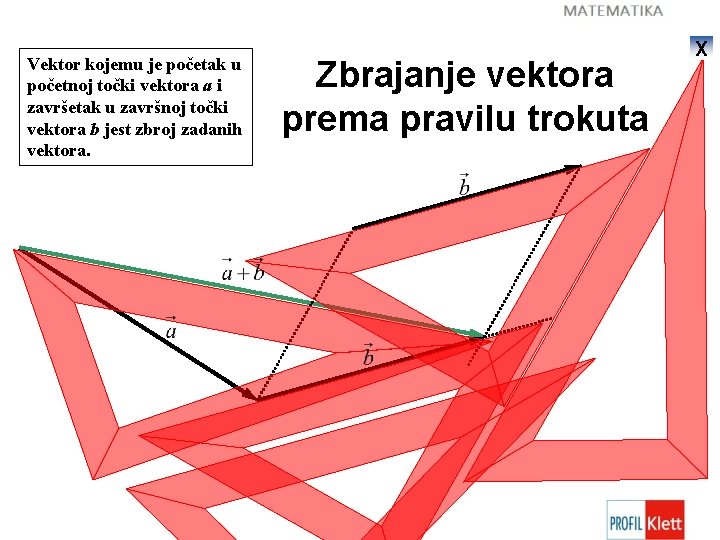 Vektor Nacrtaj Time kojemu polupravac početnu je početak točku iz b na u Nanesismo