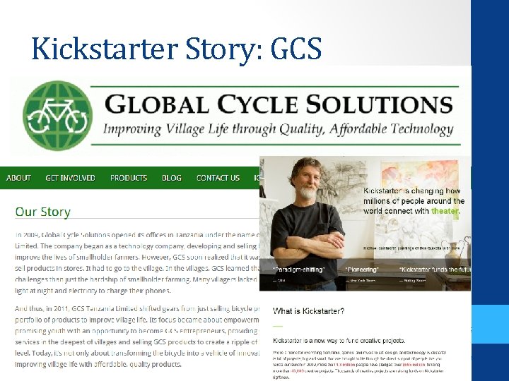 Kickstarter Story: GCS 