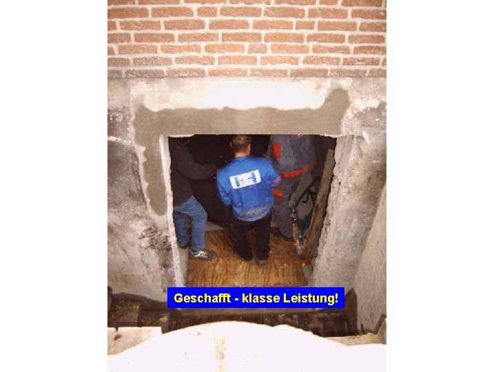 Geschafft - klasse Leistung! 