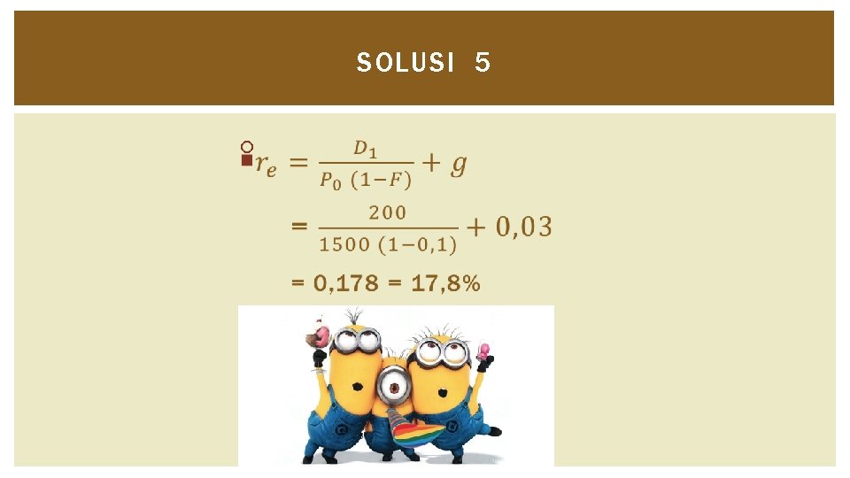 SOLUSI 5 