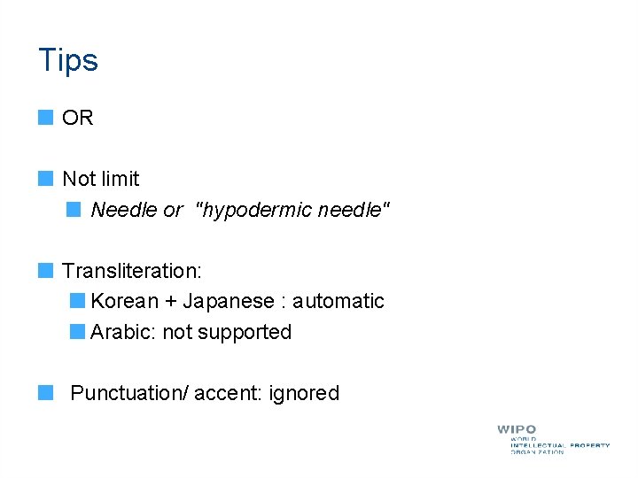 Tips OR Not limit Needle or "hypodermic needle" Transliteration: Korean + Japanese : automatic