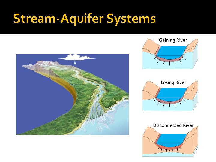 Stream-Aquifer Systems 