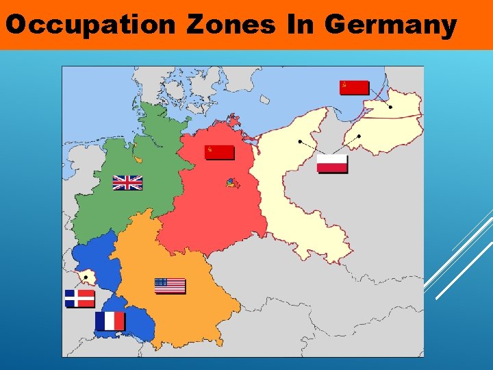 Occupation Zones In Germany 