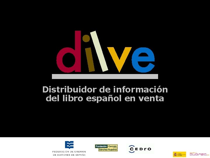 Distribuidor de información del libro español en venta 