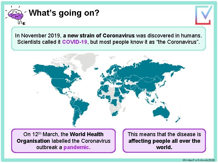What’s going on? In November 2019, a new strain of Coronavirus was discovered in