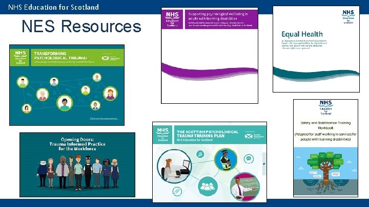 NHS Education for Scotland NES Resources 