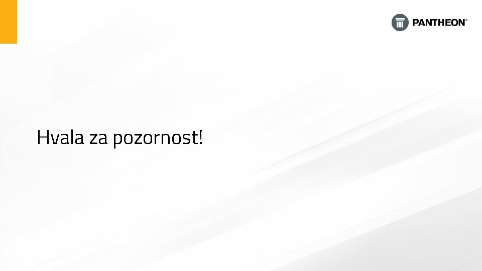 Hvala za pozornost! 