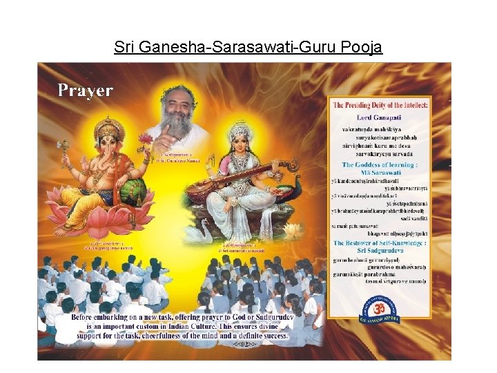 Sri Ganesha-Sarasawati-Guru Pooja 