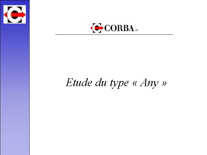Etude du type « Any » 