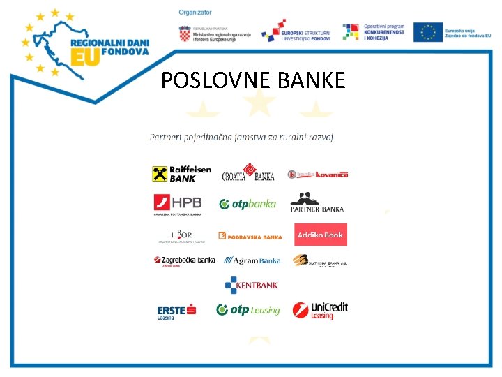 POSLOVNE BANKE 