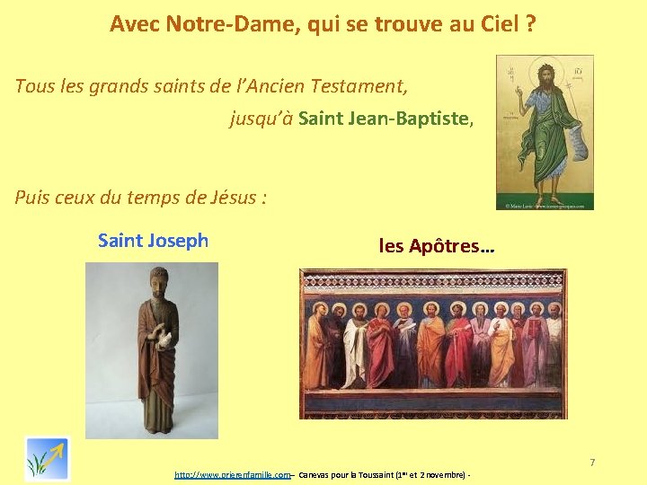 Avec Notre-Dame, qui se trouve au Ciel ? Tous les grands saints de l’Ancien