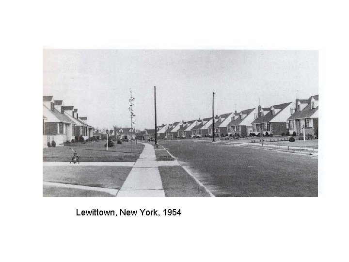 Lewittown, New York, 1954 